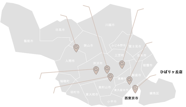 西東京市エリア マップ PC