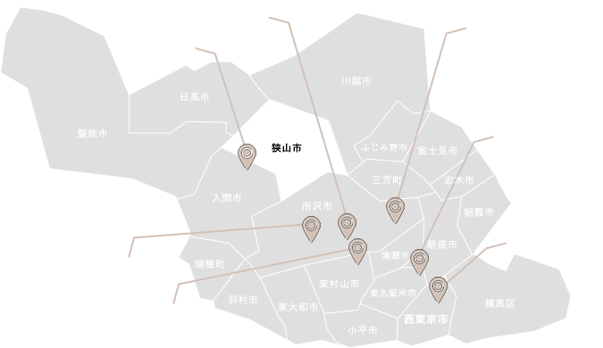 狭山市エリア マップ PC