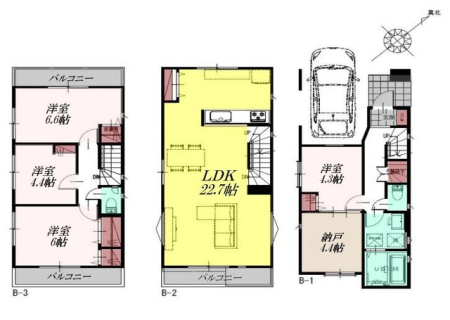  ～House Layout～使いやすい家具の配置や日々の導線をイメージした間取り。毎日の生活が豊かになる、そんな願いを込めた間取りです。