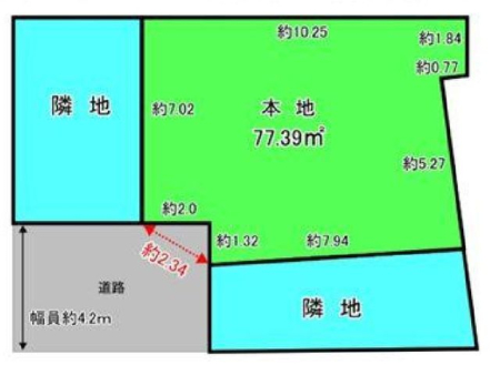 区画図 建築条件なしにつき、お好みのハウスメーカーで希望のマイホームを実現できます！