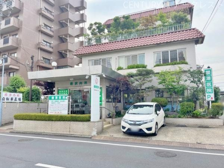 周辺環境 徒歩9分。【櫻澤内科医院】循環器内科・内科一般・消化器内科・肝臓内科・小児科・予防接種等、診察：午前9時～12時、午後3時～7時。 670m