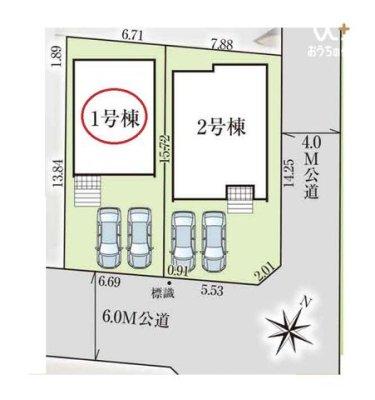 その他 ●カースペースは2台あり。来客時や、自転車を停めるスペースとしても活用いただけます。