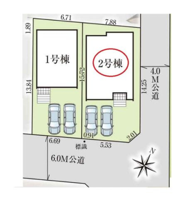 その他 ●カースペースは2台あり。来客時や、自転車を停めるスペースとしても活用いただけます。
