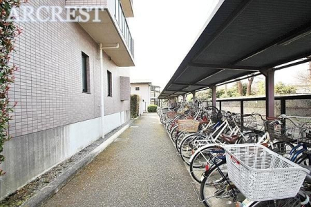 その他 駐輪場の様子。