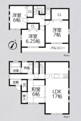  ～House Layout～使いやすい家具の配置や日々の導線をイメージした間取り。毎日の生活が豊かになる、そんな願いを込めた間取りです。
