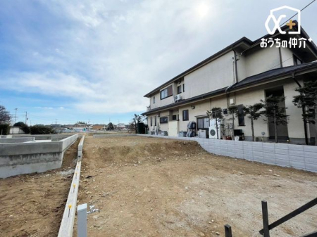 現地土地写真 ひろびろ土地129.50m2（約39坪）