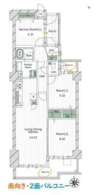  ～House Layout～使いやすい家具の配置や日々の導線をイメージした間取り。毎日の生活が豊かになる、そんな願いを込めた間取りです。