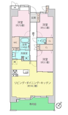  家族が集う1８帖超のゆとりあるリビング