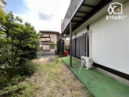 現地土地写真 広いお庭もあります