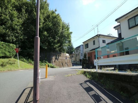 その他 落ち着いた雰囲気の前面道路