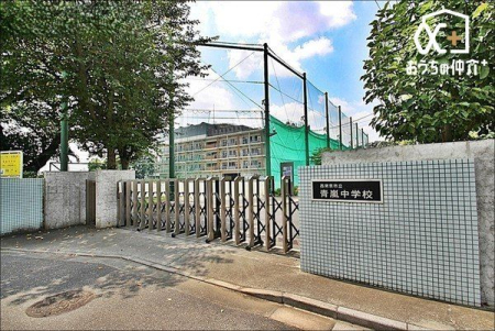 周辺環境 西東京市立青嵐中学校 徒歩14分。昭和41年開校。生徒数487人(令和4年4月時点) 教育目標は社会人としての資質を養い、心身の調和のとれた人間に育てる 1060m
