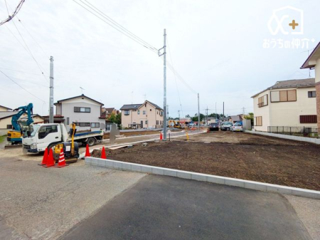 現地土地写真 2025年5月29日撮影の様子です。完成宅地渡しです。