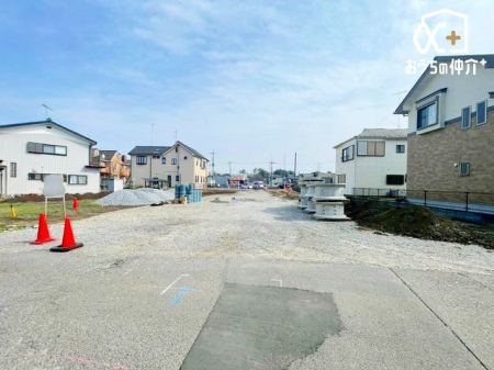 現地土地写真 ■向原中学校まで徒歩14分