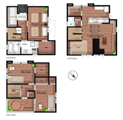 区画図 【参考プラン】土地価格1，980万円・土地面積67.45平米建物参考価格2，270万円（税込）建物面積106.40平米【総額4，250万円(諸費用別)】