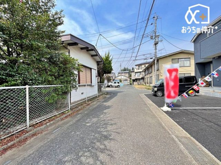 現地外観写真 子育てファミリーはもちろん、ゆったりと暮らしたい方にもおすすめしたい、落ち着いた住環境になっております。