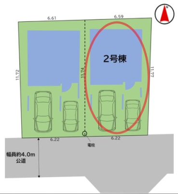 現地外観写真 静かで落ち着いた環境が魅力の閑静な住宅街。騒音の少ないエリアで、ゆったりとした毎日をお過ごしいただけます。