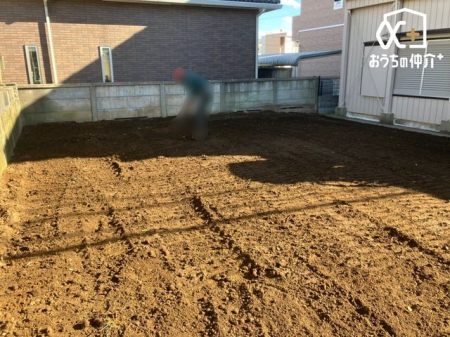 現地外観写真 「更地」になっているので、現地の雰囲気はわかりやすくなっておりますよ！