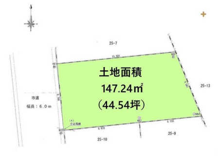 所沢市小手指町4丁目の土地