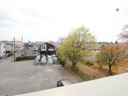 その他 バルコニーからの眺望の様子です。晴れた日には青空が広がり気持ちの良い場所です。