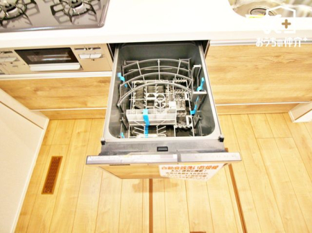 キッチン 家事の負担を軽減するビルトイン食洗機付き！