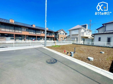 現地土地写真 ■西富中学校まで徒歩14分