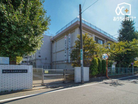 周辺環境 練馬区立石神井西中学校 徒歩7分。昭和22年開校。生徒数673人(令和5年時点) 給食に新米食べ比べ給食があり、オリパラ教育など力を入れています。 540m