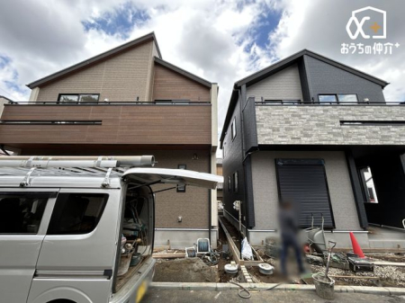 現地外観写真 2025年4月中旬の建築中の様子