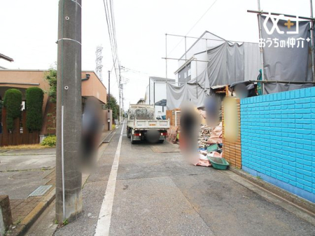 現地外観写真 北側前面道路は約4.0ｍの公道です。