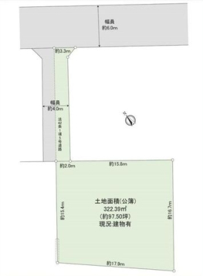 区画図 建築条件なしにつき、お好みのハウスメーカーで希望のマイホームを実現できます！