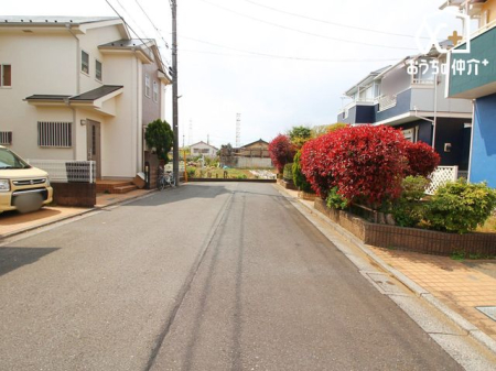 現地外観写真 南側前面道路は6ｍ公道です。