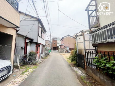 現地土地写真 ■前面道路の写真です