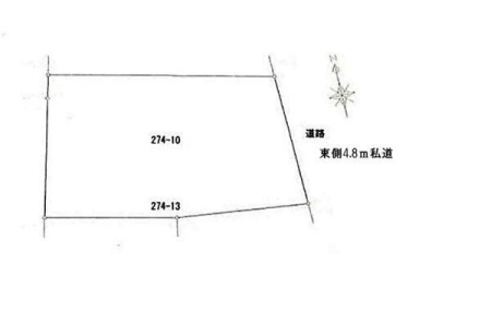区画図 建築条件なし！