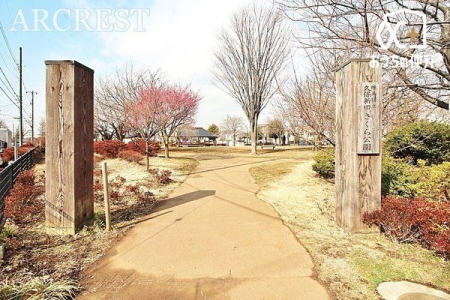 周辺環境 久保新田さくら公園 徒歩8分。 590m