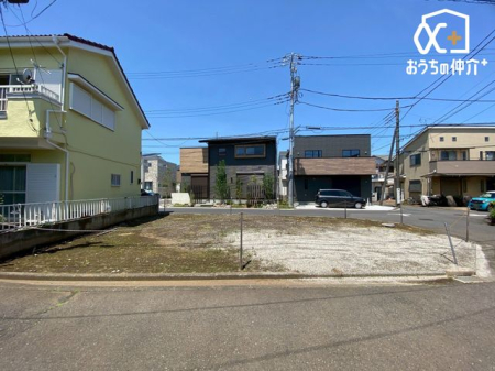 現地土地写真 建築条件がないため、お好きなハウスメーカーで建築できます。