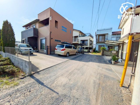 現地土地写真 建築条件無しなのでお好きなハウスメーカーで建築可能です。