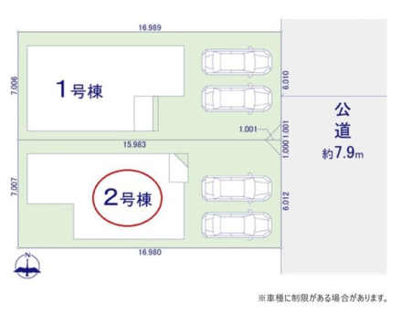 現地外観写真 車通りの少ない閑静な住宅街です。