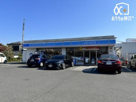 周辺環境 ローソン 東大和清水六丁目店 徒歩5分。24時間営業 店舗内ショッピング可・店舗受け取り可 340m