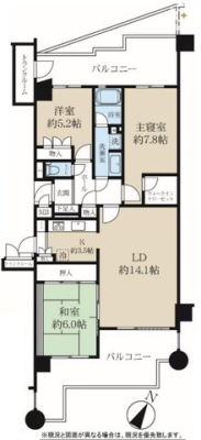 LDに隣接する和室を開けると広々空間～和室は来客時や子育てシーンなどに重宝！