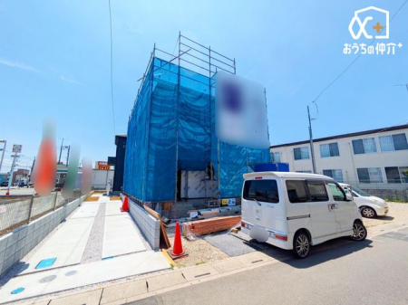 現地外観写真 【外観完成イメージ】住宅街に溶け込みながらも存在感のある外壁デザインを採用