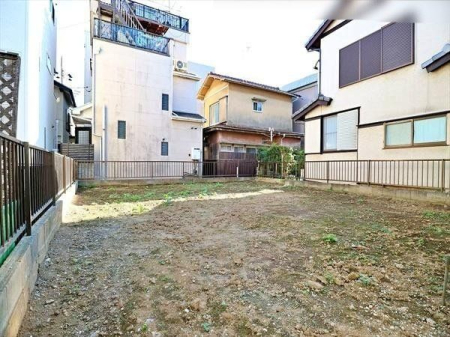現地土地写真 東武東上線「鶴瀬」駅まで徒歩12分。