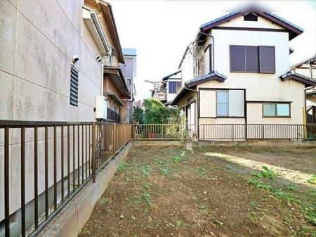 現地土地写真 お好きなハウスメーカーで建築可能です
