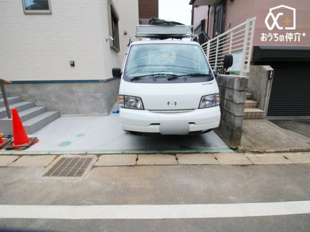 現地外観写真 車通りが少なく小さなお子様がいても安心です！