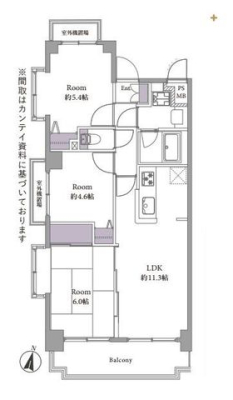  ３階南西角部屋！