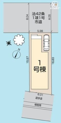 その他内観 区画図・毎日の車通勤でも安心、カースペース付です。