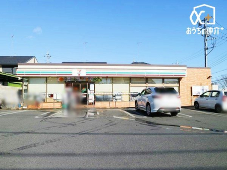 周辺環境 セブンイレブン　清瀬野塩１丁目店 徒歩8分。秋津駅北口から徒歩約10分 610m