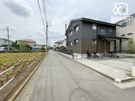 現地外観写真 周辺環境や日当たりも併せてご案内いたします