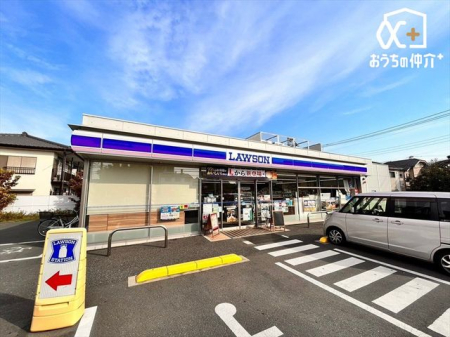 周辺環境 ローソン　ふじみ野苗間店 徒歩7分。24時間営業のコンビニエンスストア 510m