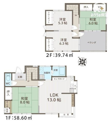  ～House Layout～使いやすい家具の配置や日々の導線をイメージした間取り。毎日の生活が豊かになる、そんな願いを込めた間取りです。