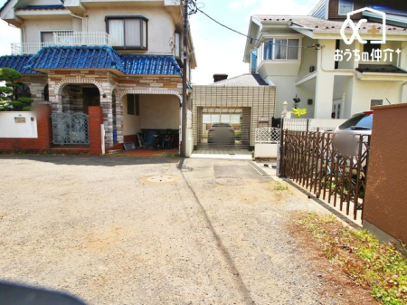 現地土地写真 前面道路は5ｍ公道に面しています。