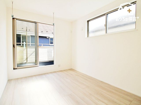 子供部屋 子供部屋にオススメな4.75帖洋室の様子です。